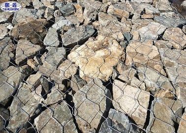 Hot Dipped Galvanized Gabion Wall Cages, Welded Wire Gabion Baskets