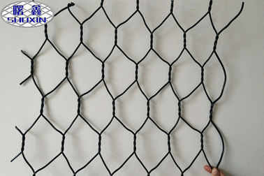 Gabion Stone Cage Untuk Proyek Kontrol Erosi Wove Gabion Wire Mesh