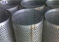 Perak Dilas Tabung Baja Stainless Berlubang Tabung Filter Silinder