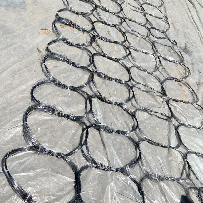 MZP Hambatan Kawat Visibilitas Rendah 0.5-0.9mm Jaring Pertahanan Tank 1