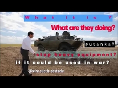 Pagar penghalang yang tidak mencolok pagar penghalang keamanan tangki penghalang kawat bolong putanka Kawat yang ditenun ke dalam r