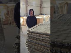 Barier Benteng Pertahanan/Barier Perlindungan Sungai dengan Geotekstil Hijau/Pasir