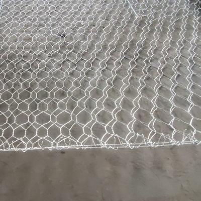Galvanized Steel Woven Wire Mesh Gabion Box Retaining Walls Untuk Proyek Tender