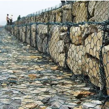 Seawall Coast Defense Gabions Cages Beachtaining Wall Anti Erosi