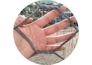 Tenun Jenis Galvanized Gabion Netting, Galvanized Hexagonal Wire Mesh Gabions