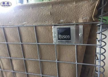 Hesco Sand Diisi Barimeter Keamanan Perimeter Hesco Bastion Concertainer
