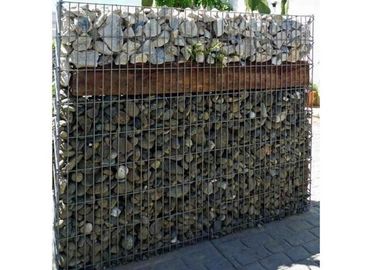 Hot Dicelup Dilas Gabion Batu Kandang Gabion Dinding Penahan Untuk Pagar Taman