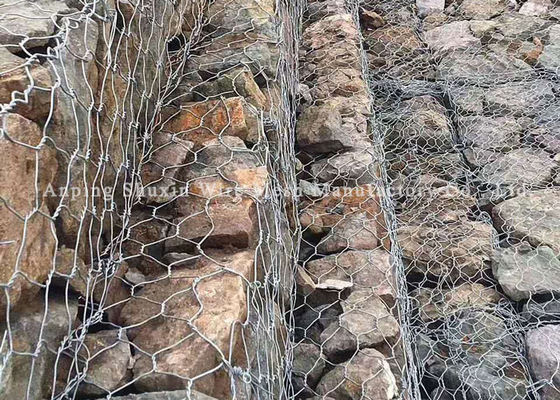 Tiga Twist Woven High Zinc Gabion Wall Cages