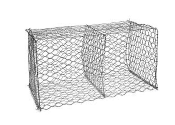 Galfan Rustproof Hexagon 7X9cm Galvanized Gabion Basket Untuk Perlindungan Seawall