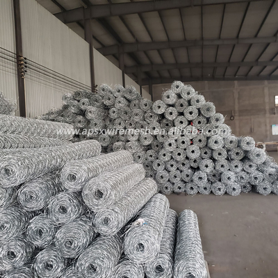 Kotak Gabion Galvanis Dengan Lapisan Seng Tinggi Anti Korosif 2.2mm Dia Wire