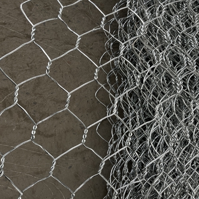 5mm Pengendalian Erosi Gabion Baskets 2mx1mx1m Tahan Korosi