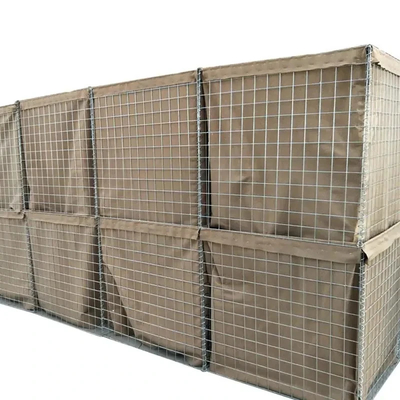Fleksibel 5,0 mm Mesh Wire Las Perbatasan Pertahanan Mudah perakitan Hitam Solusi Militer