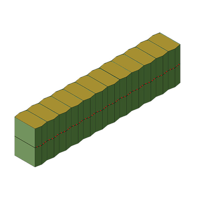Anti rust Flood Control Las Hesco Barrier Gabion Box Untuk Defensive Barrier Pertahanan Tembok