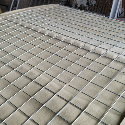 Portable Welded Square 3x3 Inch Military Barrier Pertahanan Batu Kotak Penghalang Di Ghana