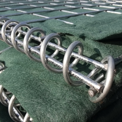 Galvanized Stackable Welded Gabion Box MIL 7 2.21m Hesco Penghalang untuk Militer Pertahanan Penghalang Perlindungan Banjir