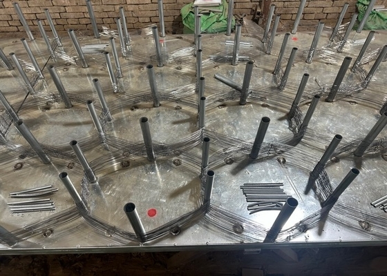 Tank Barrier Wire Mesh Tank Track Wrapping Battlefield Defense Works Wire Winding Net