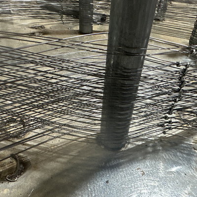 Hot Sale Tangki Penghalang Mesh Baja Wire Mesh Trap Netting Rusia