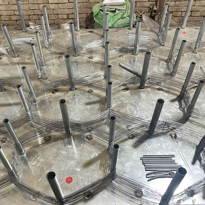 Hot Sale Tangki Penghalang Mesh Baja Wire Mesh Trap Netting Rusia