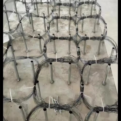 KN Produsen Tangki Penghalang Wire Mesh Tank Track Wrapping Battlefield Defense Works Wire Winding Net