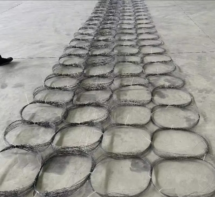 Penghalang Wire Mesh Wire Net Anti Tank untuk Ukraina