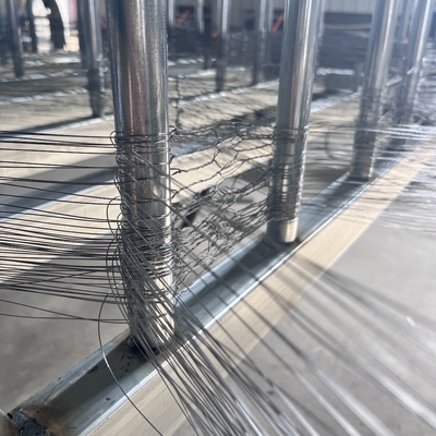 Jaring Waya Tangki yang Disesuaikan Jaring Anti Tangki Track Wrapping Wire Mesh Mengurangi Mobilitas Tangki
