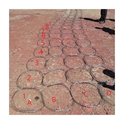 Pengiriman cepat Perang Modern Anti Tank Barrier Wire Mesh Tank Track Wrapping Wire Mesh Di Ukraina