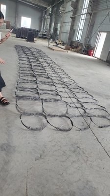 0.8mm Ketebalan Low Visibility Hidden Metal Wrapping Mesh