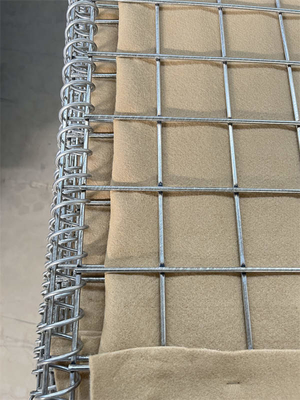 20 Sel Tembok Pelindung Hesco Army Wire Tensile 500-800mpa