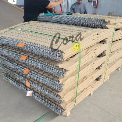 Pabrik Harga Pasir Bastion Wall Dengan Galvanized Las Gabion Sand Box Wall Pengendali