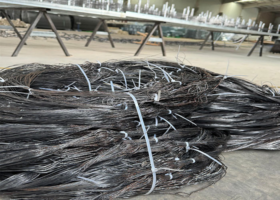 Penghalang Non Peledak Anti Tank Barrier Track Pembungkus Wire Mesh