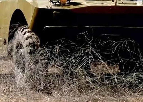 Anti-Tank Mengurangi Mobilitas Galvanized Iron Wire Trap Net