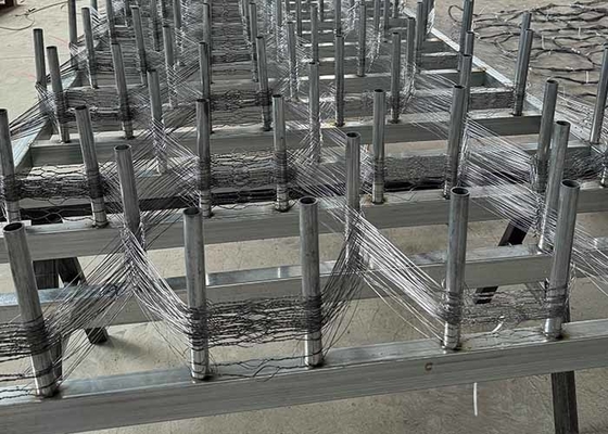 Hidden Invisible Keamanan Covered Pertahanan Drone Steel Wire Mesh