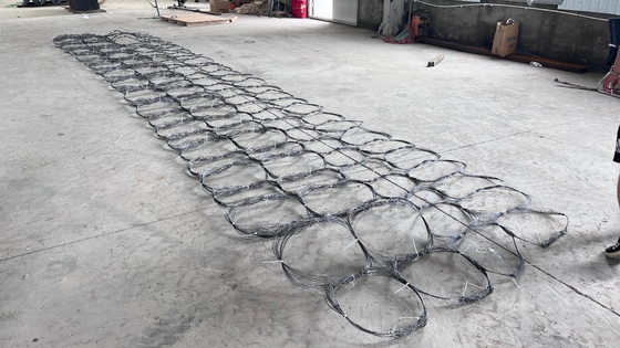 Low Visibility Wire Net Anti Resistance Rust Stop Tank Gerakan