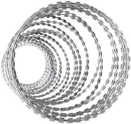 500 M Barbed Galvanized Razor Wire Anti Climb Bird Protective