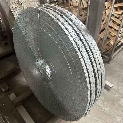 BTO-22 Concertina Wire Electric Galvanized Nigeria Razor Barbed Wire Razor Wire Harga Per Roll