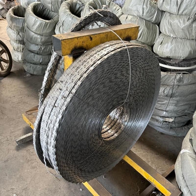 Tipe Praktis Berkualitas Tinggi Anti Climb Helical Razor Barbed Wire