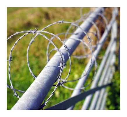 Anping High Quality Razor Barbed Wire Double Concertina Pabrik Razor Wire