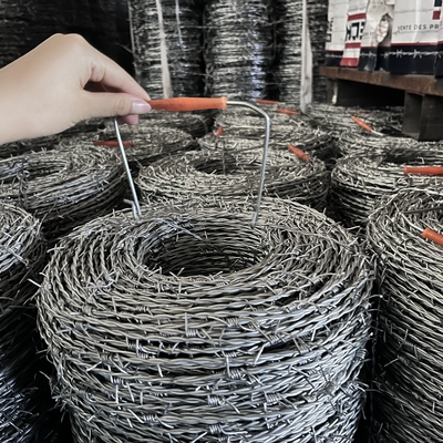 Hot Dip Galvanized Fencing High Tensile Barbed Wire 1.6Mm 300M