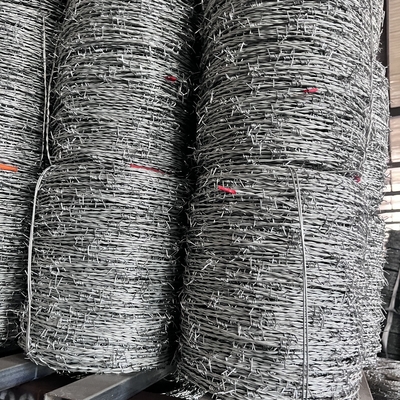 Hot Dip Galvanized Fencing High Tensile Barbed Wire 1.6Mm 300M