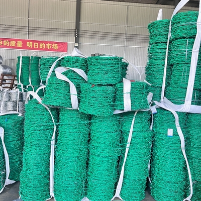 China Pabrik Pemasok Kualitas Tinggi Menjual Galvanized Barbed Wire Anti-pencurian Barbed Wire Di Harga Murah