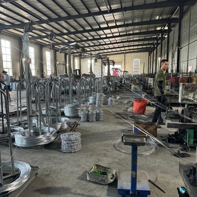 1.6mm 500m 25kgs/Roll Galvanized Barbed Wire Hot Dip