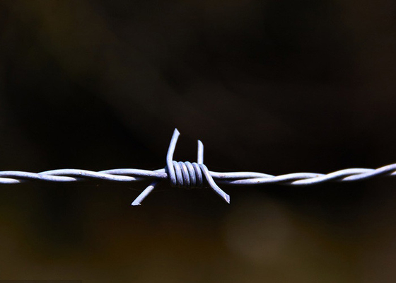 Penggunaan Dinding Penjara Ganda Strand Tradisional Twist Electro Barbed Wire Coils