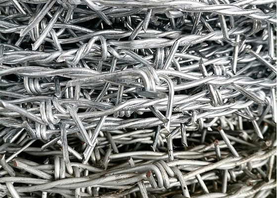 Tahan karat single strand Hot Dip Galvanized Barbed Wire Harga Per Roll