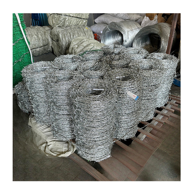Hot Dip Galvanized Security Bared Wire Mesh untuk pagar perlindungan pertanian