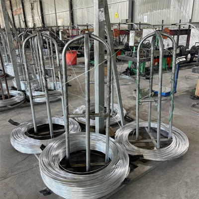 Hot Dip Galvanized Security Bared Wire Mesh untuk pagar perlindungan pertanian