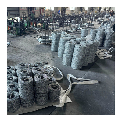 Harga Pabrik Pagar Galvanized Barbed Wire Untuk Pagar Barbed Wire