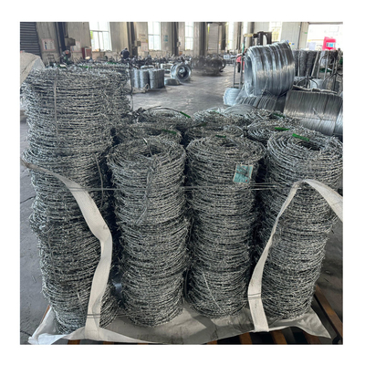 Sekolah kandang khusus Barbed Wire Mesh Harga Murah Keamanan Barbed Wire