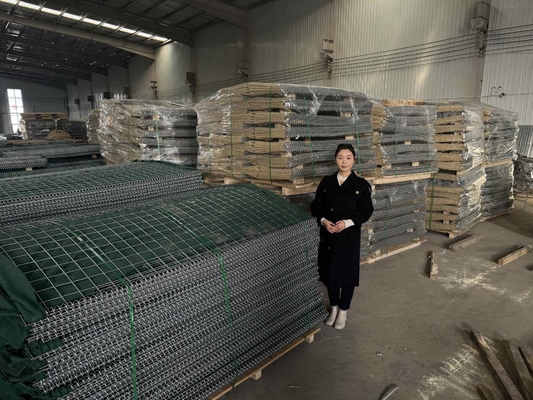 High Tensile Defensive Heavy Duty High Flood Bastion Sand Wall Hesco Barrier Fence Untuk Menembak