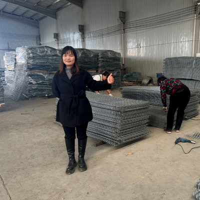 Mil 10 tahan las Gabion Pertahanan Penghalang Bastion Dengan Geotextile CE Sertifikat