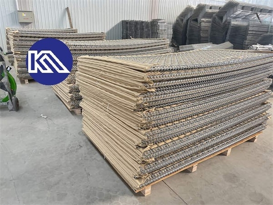 Kotak Gabion Mesh Proof Explosion Floating Perimeter Pertahanan Penghalang Pertahanan Tembok
